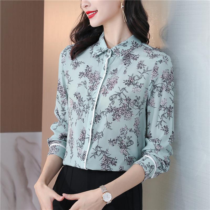 Women's Blouses & Shirts Blouse Women Elegant Printed Silk Button Up Shirt Long Sleeve Commuter Fall 2021 Plus Size Fashion Office Ladies Ca, White
Women's Blouses & Shirts Blouse Women Elegant Printed Silk Button Up Shirt Long Sleeve Commuter Fall 2021 Plus Size Fashion Office Ladies Ca, White
