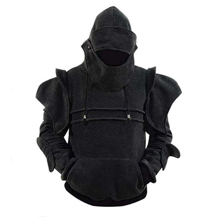 Streetwear Men Arthur Medieval Hollow Knight Hoodie Armor Sweatshirt Pullover Hooded Jacket Coat W104 211018, Green
Streetwear Men Arthur Medieval Hollow Knight Hoodie Armor Sweatshirt Pullover Hooded Jacket Coat W104 211018, Green