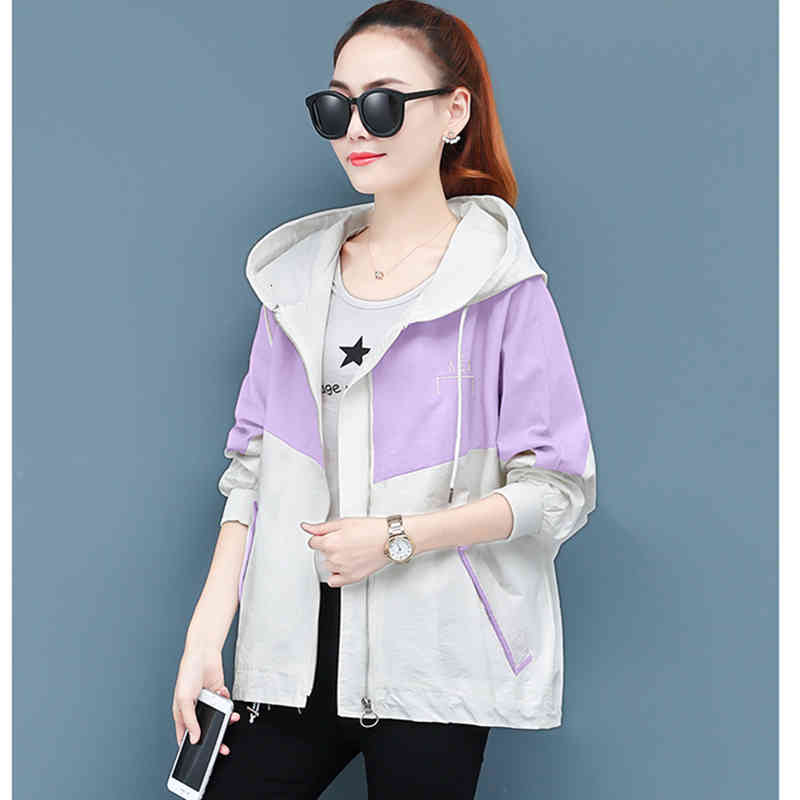 Women's Jackets Spring Autumn Coat Hooded Fashion Loose Plus Size Student Mid-length Windbreaker Casual Outwear Tide G075 9Y85, Pink
Women's Jackets Spring Autumn Coat Hooded Fashion Loose Plus Size Student Mid-length Windbreaker Casual Outwear Tide G075 9Y85, Pink
