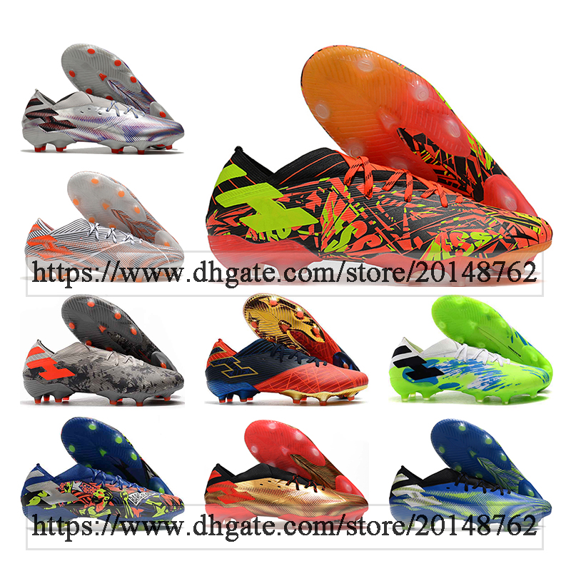 GIFT BAG Mens Low Ankle Football Boots Nemeziz 19.1 FG Firm Ground Cleats Outdoor Messi 19 Soccer Shoes, Color 7
GIFT BAG Mens Low Ankle Football Boots Nemeziz 19.1 FG Firm Ground Cleats Outdoor Messi 19 Soccer Shoes, Color 7