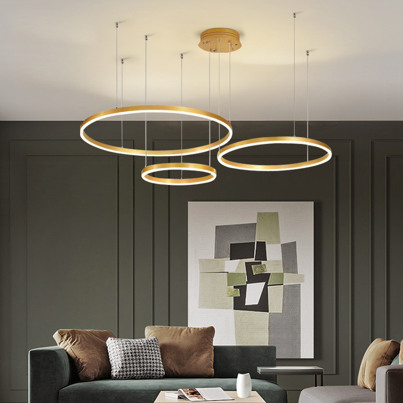 Minimalist Modern Led Chandelier Lamps Home Lighting Brushed Rings Ceiling Mounted Remote control Hanging Lamp Gold Coffee color
Minimalist Modern Led Chandelier Lamps Home Lighting Brushed Rings Ceiling Mounted Remote control Hanging Lamp Gold Coffee color