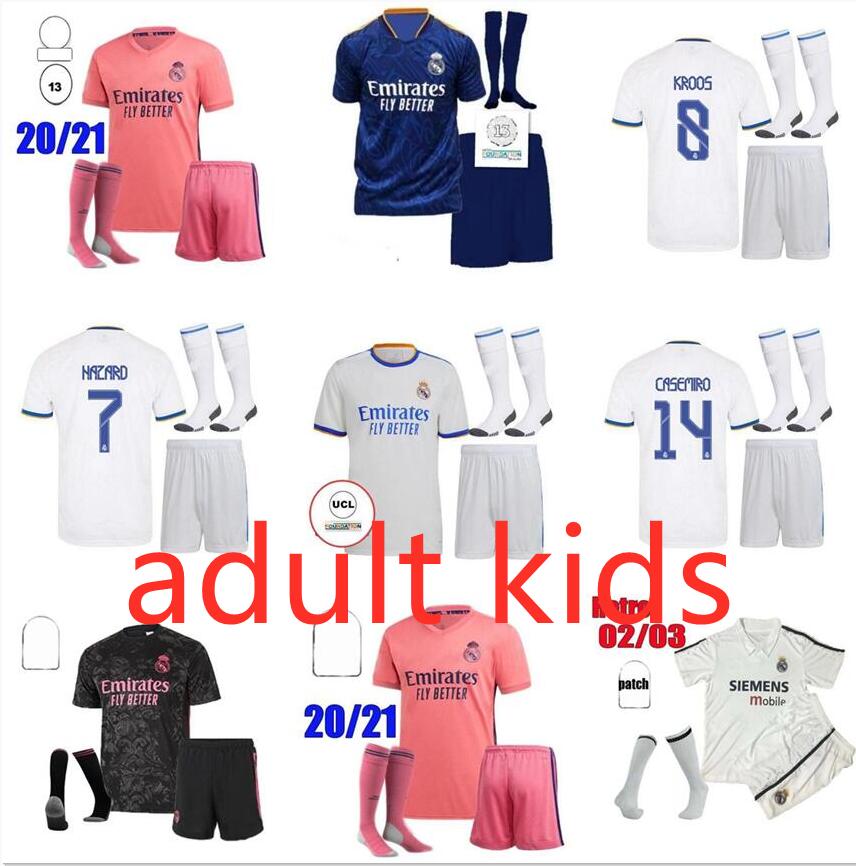 adult kids kit 2021 2022 Real Madrid Hazard soccer jersey 20 21 22 black BENZEMA SERGIO RAMOS KROOS football jerseys maillot set, Purple
adult kids kit 2021 2022 Real Madrid Hazard soccer jersey 20 21 22 black BENZEMA SERGIO RAMOS KROOS football jerseys maillot set, Purple