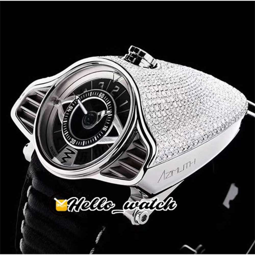 New AZIMUTH Gran Turismo 4 Variants SP.SS.GT.N001 Full Diamonds Miyota Automatic Mens Watch Black Silver Dial Leather Watches Hell donatella, Azm-b01e (2)
New AZIMUTH Gran Turismo 4 Variants SP.SS.GT.N001 Full Diamonds Miyota Automatic Mens Watch Black Silver Dial Leather Watches Hell donatella, Azm-b01e (2)