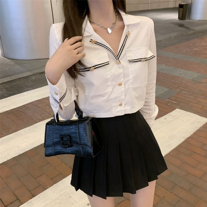skirt 2021 Spring Preppy Set Women Long Sleeve Crop Top + Pleated Mini Suits Sets Students 2 Piezas Two Piece Outfits WOS0, Black
skirt 2021 Spring Preppy Set Women Long Sleeve Crop Top + Pleated Mini Suits Sets Students 2 Piezas Two Piece Outfits WOS0, Black