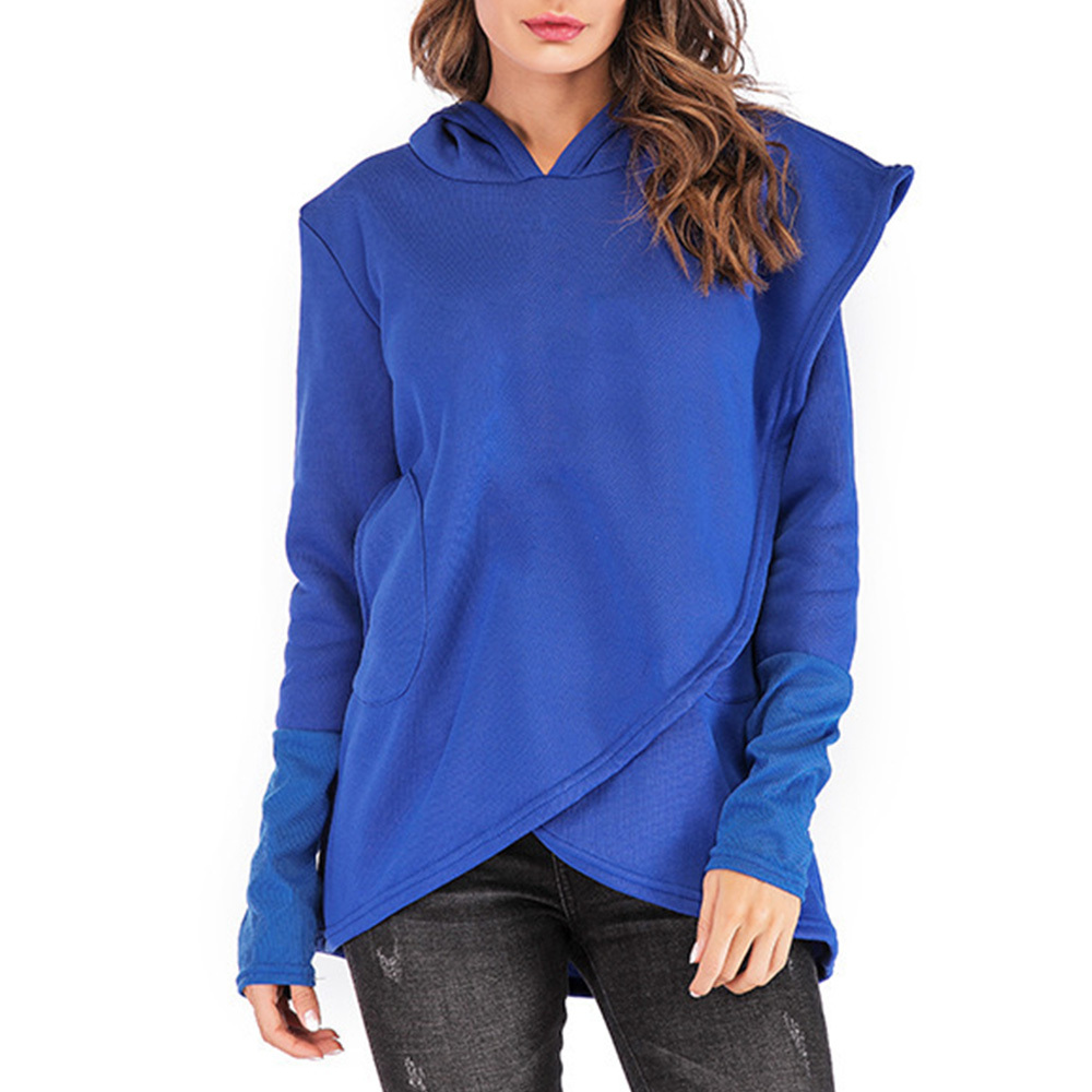 Women Hoodies Sweatshirts Autumn Winter Plus Size Long Sleeve Pocket Pullover Hoodie Female Casual Warm Hooded Sweatshirt 210428