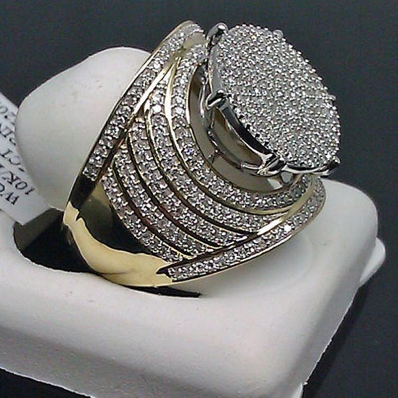 Cluster Rings Round CZ Gold Color Puffed Marine Micro Paved Full Cubic Zircon Bling Iced Out Ring Men Jewelry A5M057, Golden;silver
Cluster Rings Round CZ Gold Color Puffed Marine Micro Paved Full Cubic Zircon Bling Iced Out Ring Men Jewelry A5M057, Golden;silver