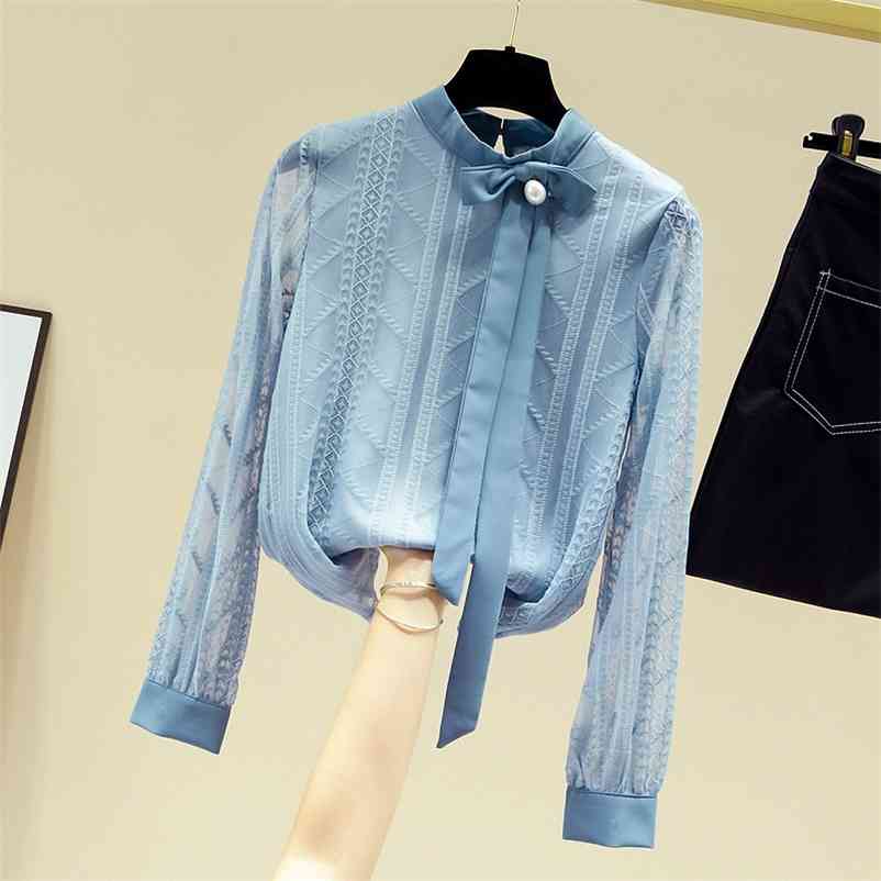 Autumn Elegant Women's Bow Long Sleeves Shirts Female Ladies Shirt Blouse Tops A4061 210519, Beige
Autumn Elegant Women's Bow Long Sleeves Shirts Female Ladies Shirt Blouse Tops A4061 210519, Beige