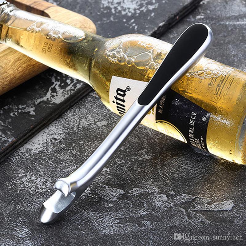 High quality creative zinc alloy beer bottle Japan Germany open cover artifact thickening wine opener tool wholesale Free shipping