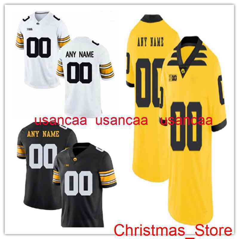 Embroidery custom Iowa Hawkeyes Football Jersey Any name number Men's Women's Youth XS-5XL 6XL Jersey, Black
Embroidery custom Iowa Hawkeyes Football Jersey Any name number Men's Women's Youth XS-5XL 6XL Jersey, Black