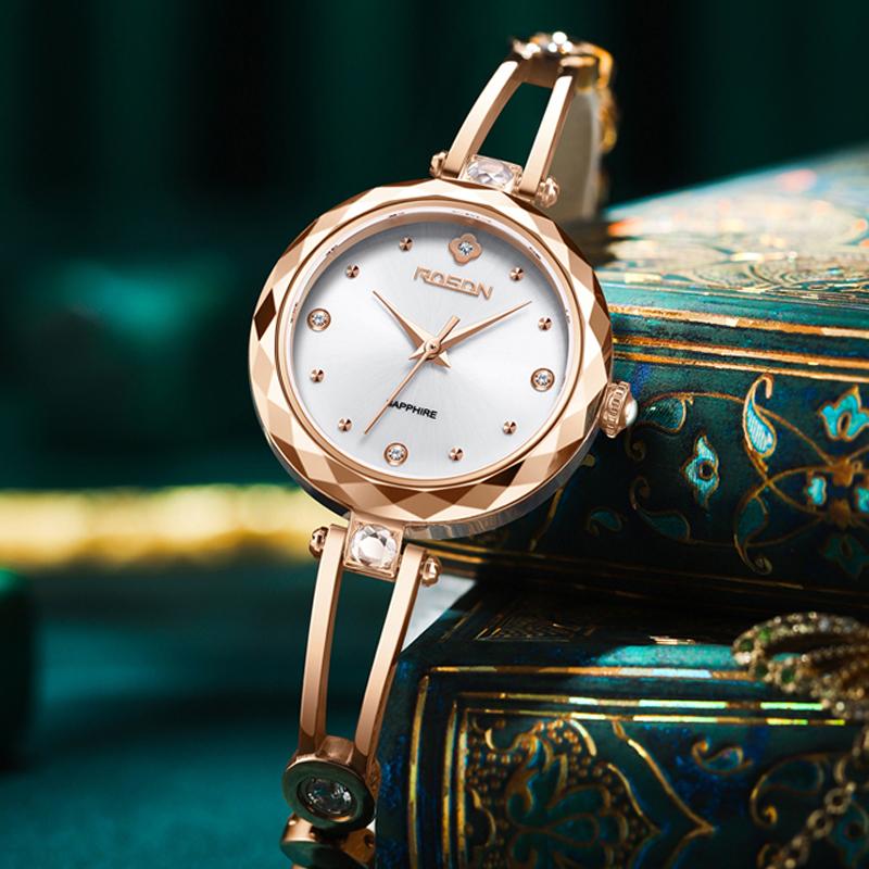 Wristwatches ROSDN Japan Quartz Movement Woman's Watch Waterproof Diamond 7 MM Ultra-thin Sapphire Tungsten Steel R3707, Green
Wristwatches ROSDN Japan Quartz Movement Woman's Watch Waterproof Diamond 7 MM Ultra-thin Sapphire Tungsten Steel R3707, Green