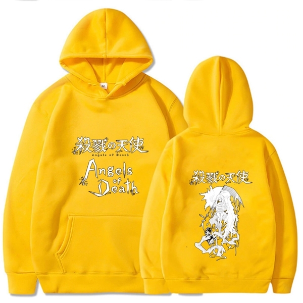 Angels of Death Hoodie Fashion Long Sleeve Casual Unisex Hoody Streetwear Tops Cloth Y0809