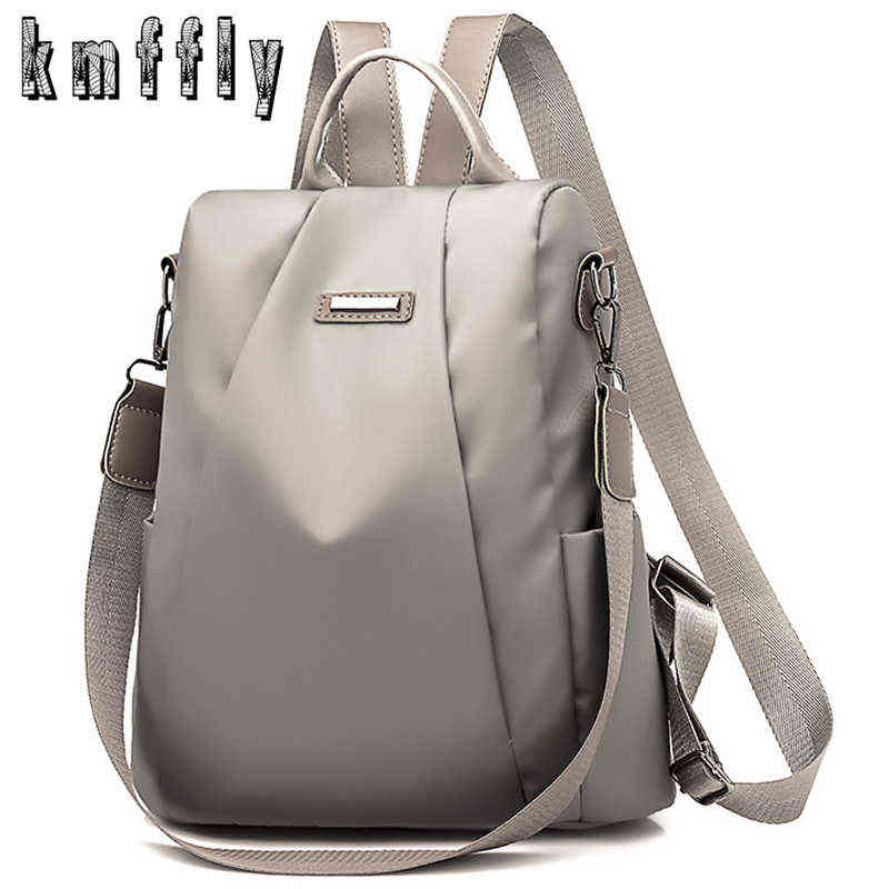 Fashion Anti-theft School Bag for Girls Multifunction Waterproof Backpack Casual Shoulder Travel Bags Ladies Bagpack Mochilas Y1105