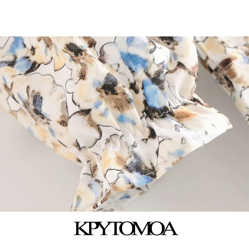 Women Chic Fashion Floral Print Hollow Out Mini Dress Backless Bow Tied Zipper Female Dresses Vestidos 210420