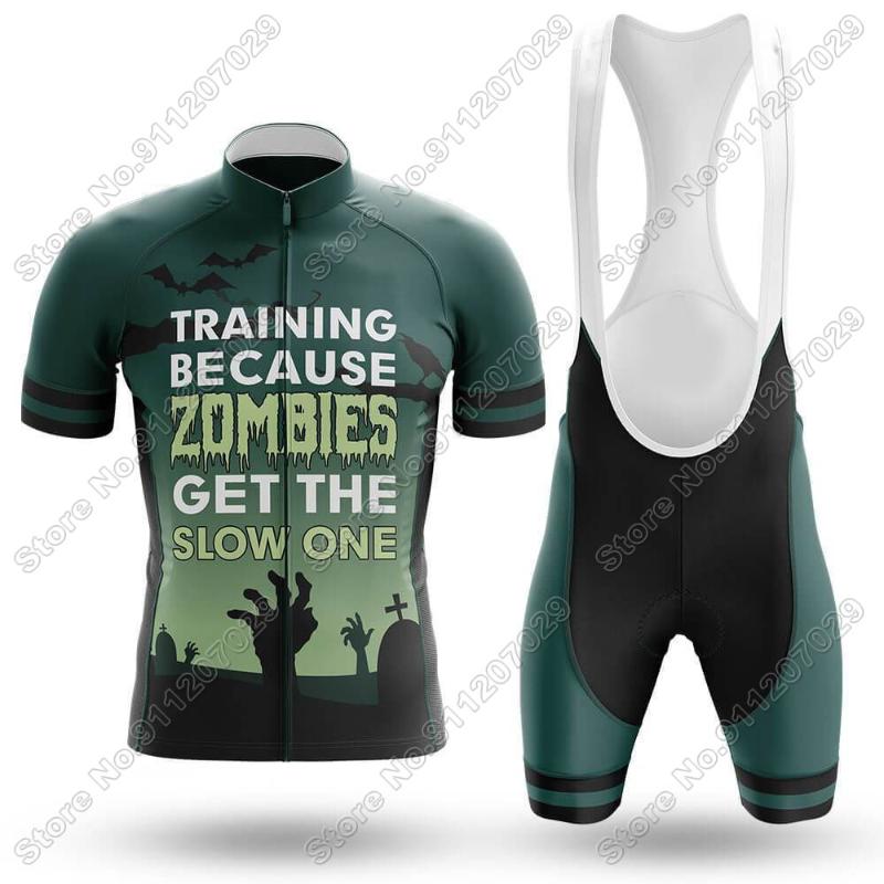 Zombies Cycling Jersey Set Summer Clothing Men Road Bike Shirts Suit Bicycle Bib Shorts MTB Wear Ropa Mailot Racing Sets
Zombies Cycling Jersey Set Summer Clothing Men Road Bike Shirts Suit Bicycle Bib Shorts MTB Wear Ropa Mailot Racing Sets