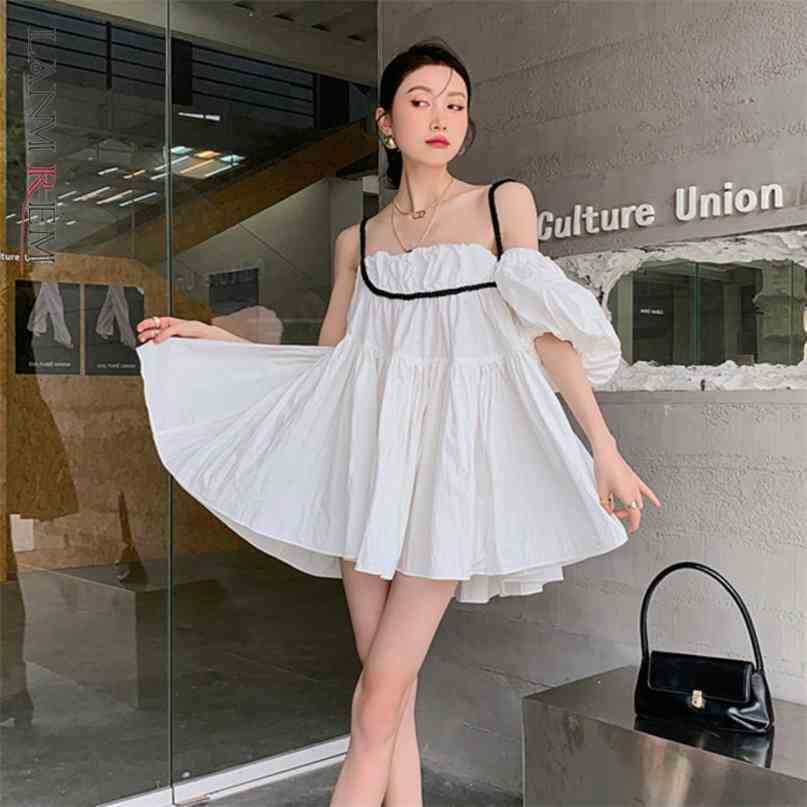 Women A-line Sleeveless Strapless Slash Neck Dress Large Size Fit Lady Fashion Summer Arrivals 2H147 210526, White
Women A-line Sleeveless Strapless Slash Neck Dress Large Size Fit Lady Fashion Summer Arrivals 2H147 210526, White