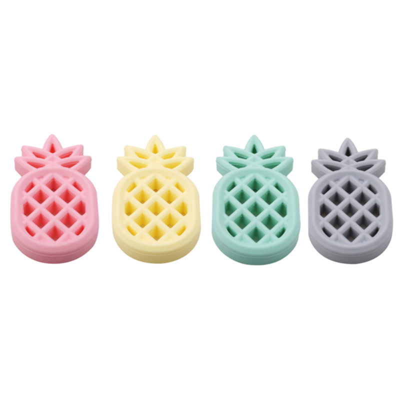 Baby Silicone Teethers Pineapple Pendant For Teething Necklace BPA Free Food Grade DIY Fruit Silicone Charms Kids Teething Gift
Baby Silicone Teethers Pineapple Pendant For Teething Necklace BPA Free Food Grade DIY Fruit Silicone Charms Kids Teething Gift