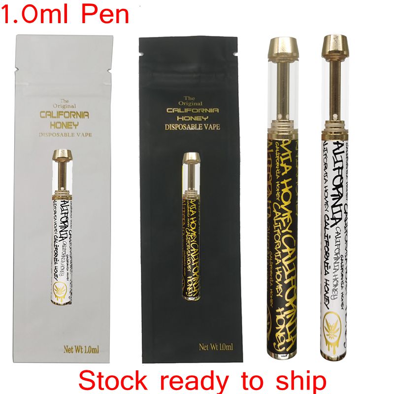 California Honey Disposable Vape Pen Empty SCREW Round Tip E cigarettes Vaporizer Cartridge packaging 1.0ml Tank 400mah Rechargeable Battery
California Honey Disposable Vape Pen Empty SCREW Round Tip E cigarettes Vaporizer Cartridge packaging 1.0ml Tank 400mah Rechargeable Battery