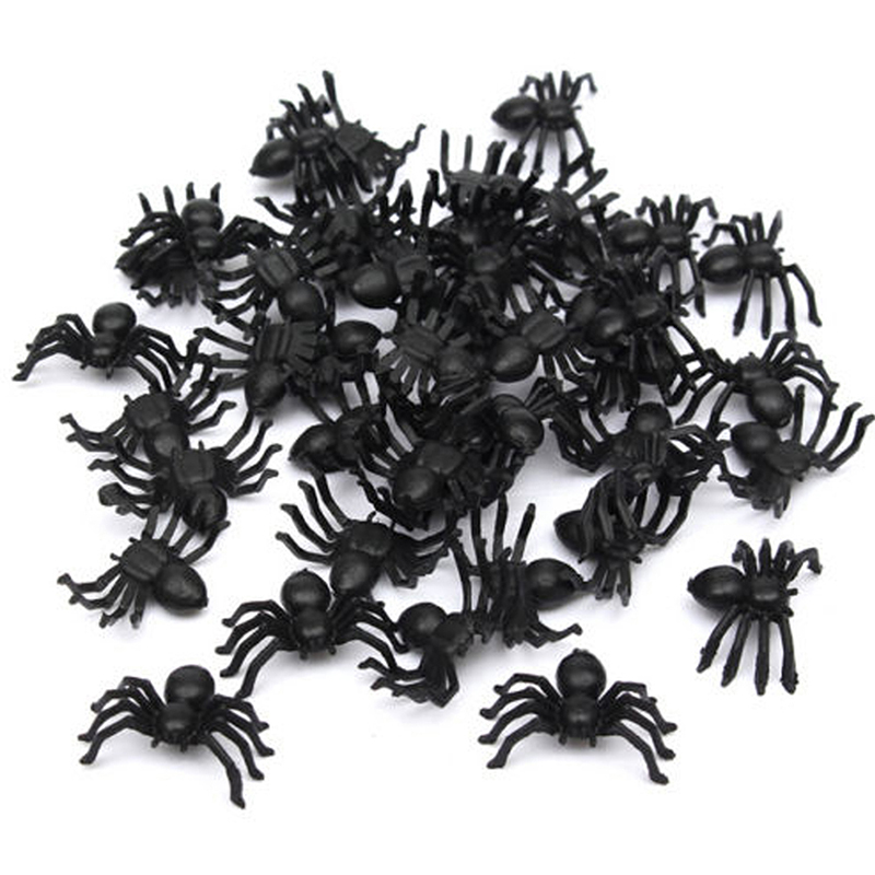 50pcs Horror Black Spider Haunted House Spiders Web Bar Party Halloween Decorations Supplies Simulation Tricky Toy
50pcs Horror Black Spider Haunted House Spiders Web Bar Party Halloween Decorations Supplies Simulation Tricky Toy
