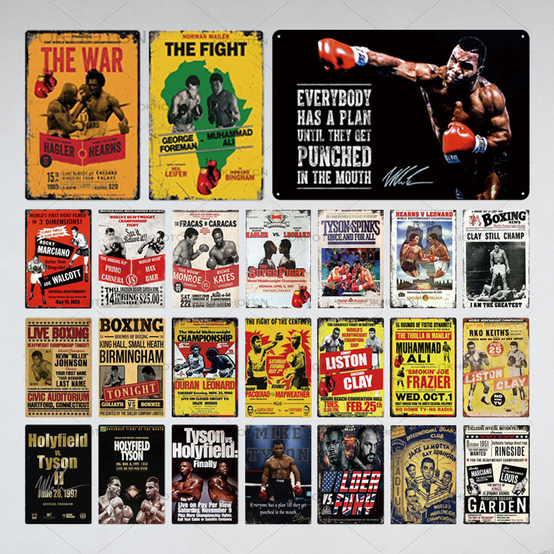 Boxing Metal Sign Tin Sign Plaque The Fight Metal Vintage Pub Retro Wall Decor for Bar Pub Club Man Cave Metal Posters
Boxing Metal Sign Tin Sign Plaque The Fight Metal Vintage Pub Retro Wall Decor for Bar Pub Club Man Cave Metal Posters
