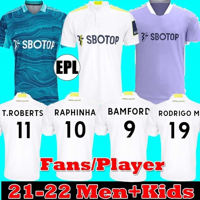 Fans Player Leeds soccer jersey United 21 22 HERNANDEZ POVEDA BAMFORD ALIOSKI T.Roberts Raphinha RODRIGO M LLORENTE R 2021 2022 Men Kids kit football shirt uniforms, Yellow
Fans Player Leeds soccer jersey United 21 22 HERNANDEZ POVEDA BAMFORD ALIOSKI T.Roberts Raphinha RODRIGO M LLORENTE R 2021 2022 Men Kids kit football shirt uniforms, Yellow