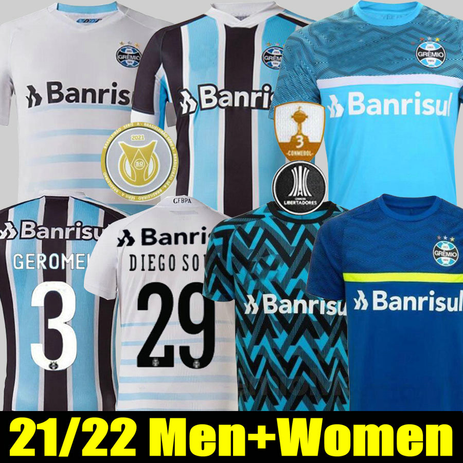 21 22 Gremio D.COSTA soccer jerseys 2021 2022 DIEGO SOUZA KANNEMANN GEROMEL football jersey JEAN PYERRE M.HENRIQUE training shirts man women, Black;yellow
21 22 Gremio D.COSTA soccer jerseys 2021 2022 DIEGO SOUZA KANNEMANN GEROMEL football jersey JEAN PYERRE M.HENRIQUE training shirts man women, Black;yellow