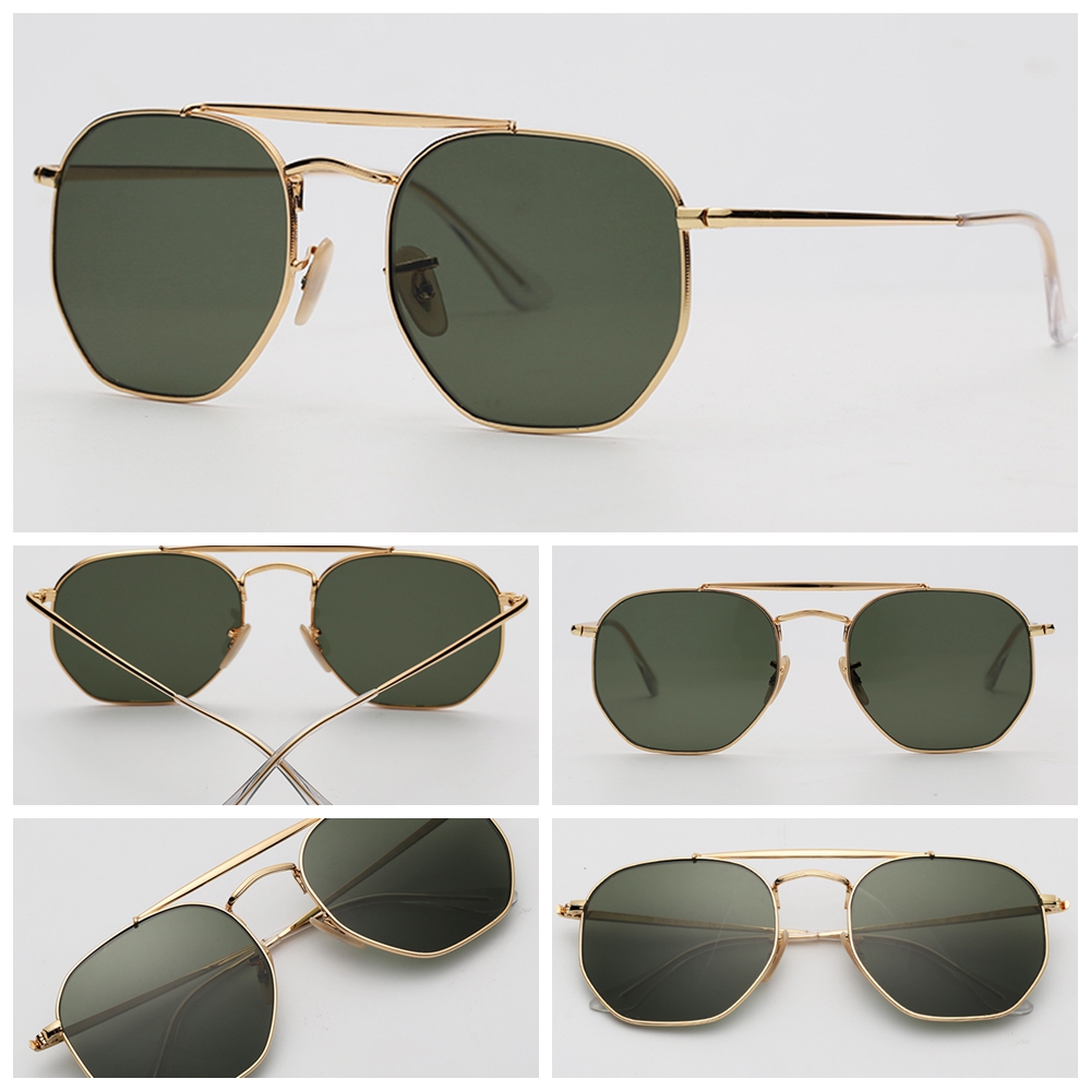 Fashion Womens Sunglasses Design Double Bridge Sun Glasses High Quality Glass Eyeglasses Mens UV Protection Lenses Vintage Metal Frame Eyewear for Ladies
Fashion Womens Sunglasses Design Double Bridge Sun Glasses High Quality Glass Eyeglasses Mens UV Protection Lenses Vintage Metal Frame Eyewear for Ladies