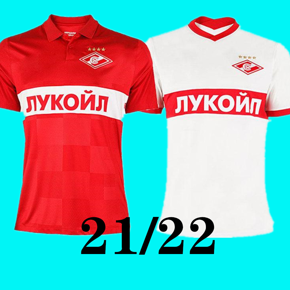 2021 2022 Spartak Moscow Soccer Jerseys PROMES Bakaev Zobnin Schürrle Dzhikiya MEN 21/22 Football shirts Uniforms
2021 2022 Spartak Moscow Soccer Jerseys PROMES Bakaev Zobnin Schürrle Dzhikiya MEN 21/22 Football shirts Uniforms