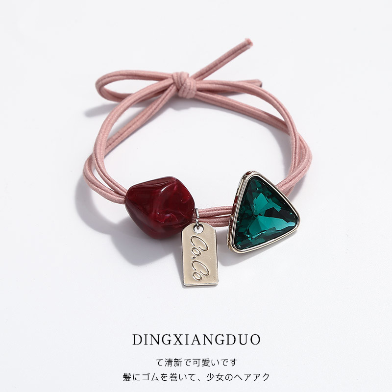 Sale Korean Simple Scrunchie Women Girls Elastic Hair Rubber Bands Accessories Tie Rope Ring Holder Ornaments Headdress