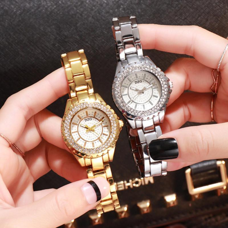 Wristwatches Women Watches Luxury Club Fashion Gold Watch Rhinestone Wristwatch Unique Gifts Relojes Para Mujer Relogio Reloj De, Slivery;brown
Wristwatches Women Watches Luxury Club Fashion Gold Watch Rhinestone Wristwatch Unique Gifts Relojes Para Mujer Relogio Reloj De, Slivery;brown