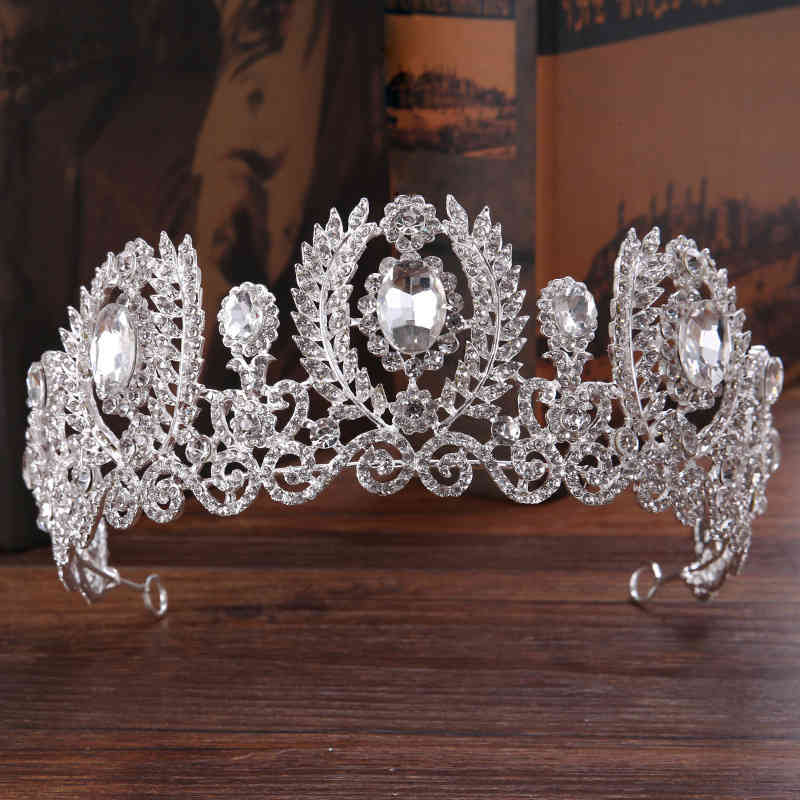 Wedding Hair Jewelry Accessories Bridal Headdress Baroque Exquisite Crown Princess Dress