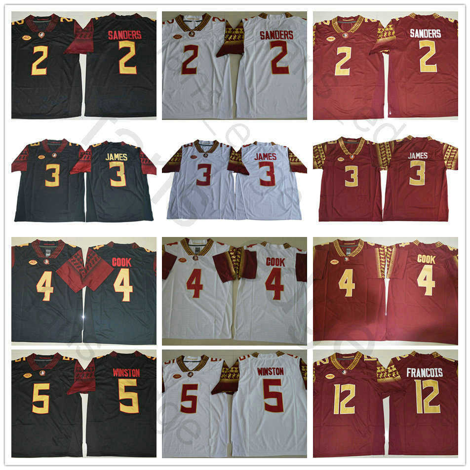 NCAA Florida State Seminoles #3 Derwin James 4 Dalvin Cook 5 Jameis Winston 2 Deion Sanders 12 Deondre Francois FUS College Football Jerseys, Black
NCAA Florida State Seminoles #3 Derwin James 4 Dalvin Cook 5 Jameis Winston 2 Deion Sanders 12 Deondre Francois FUS College Football Jerseys, Black