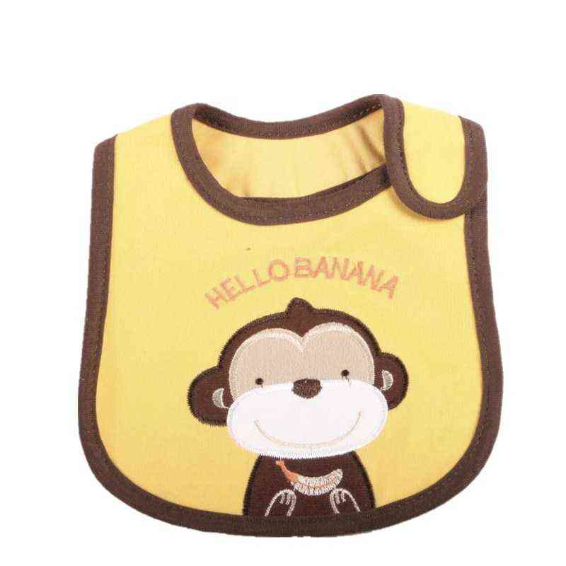 30Pc/Lot Girls Cute Cartoon Toddler Baby Waterproof Saliva Towels Choosed Cotton Bibs Gifts 0-3 YEARS 211117