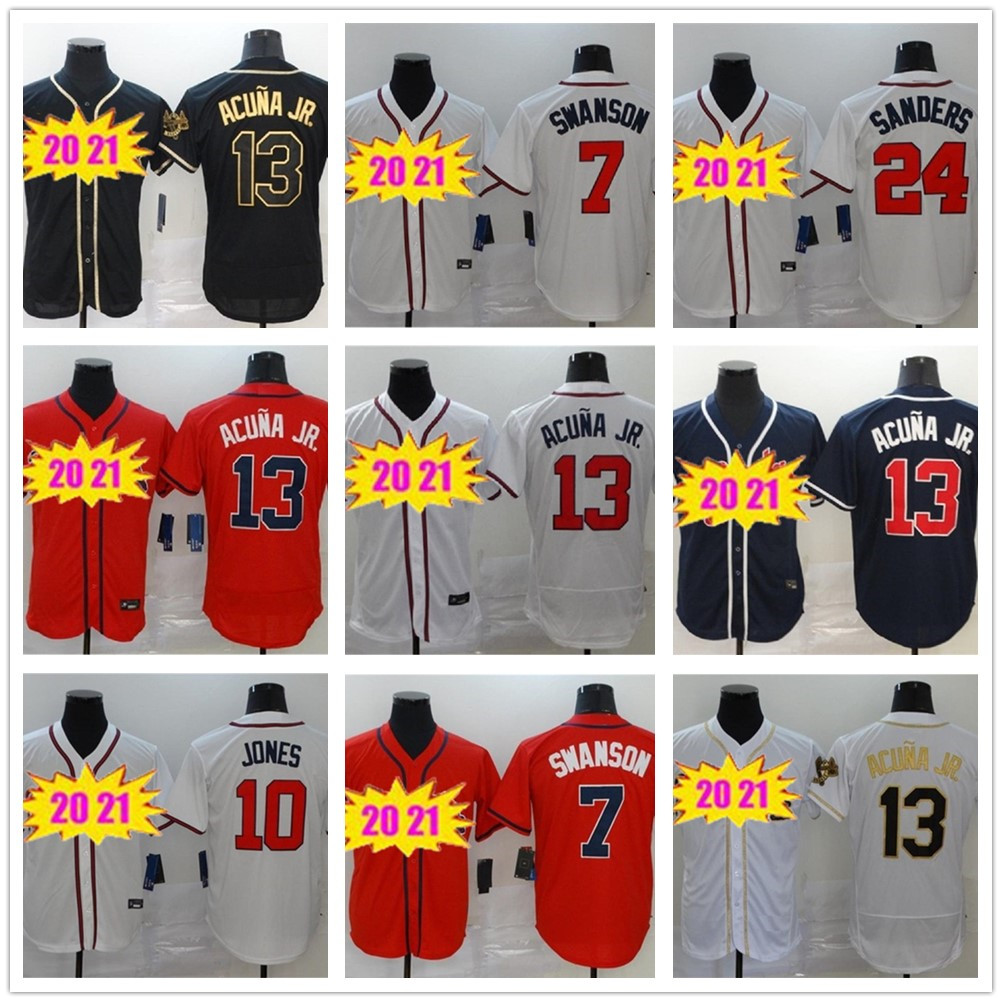 2021 Men Women kids youth Ronald Acuna Jr Baseball Jerseys Freddie Freeman Brave Swanson Deion Sanders Jersey, Blue;black
2021 Men Women kids youth Ronald Acuna Jr Baseball Jerseys Freddie Freeman Brave Swanson Deion Sanders Jersey, Blue;black