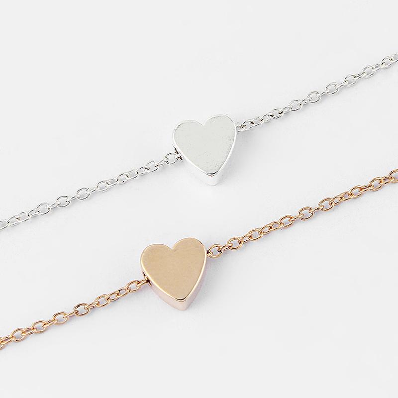1pcs Heart Shape Delicate Bracelet Minimalist Thin Link, Chain
1pcs Heart Shape Delicate Bracelet Minimalist Thin Link, Chain
