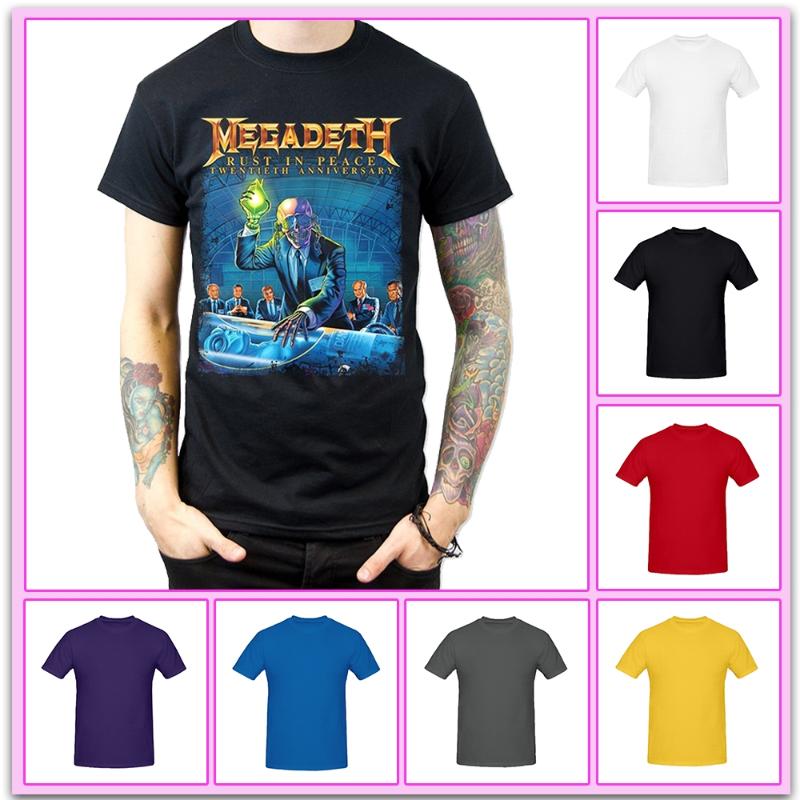 Megadeth Rust In Peace Twentieth (Anniversary) T-Shirt Black Men's T-Shirts, White;black
Megadeth Rust In Peace Twentieth (Anniversary) T-Shirt Black Men's T-Shirts, White;black