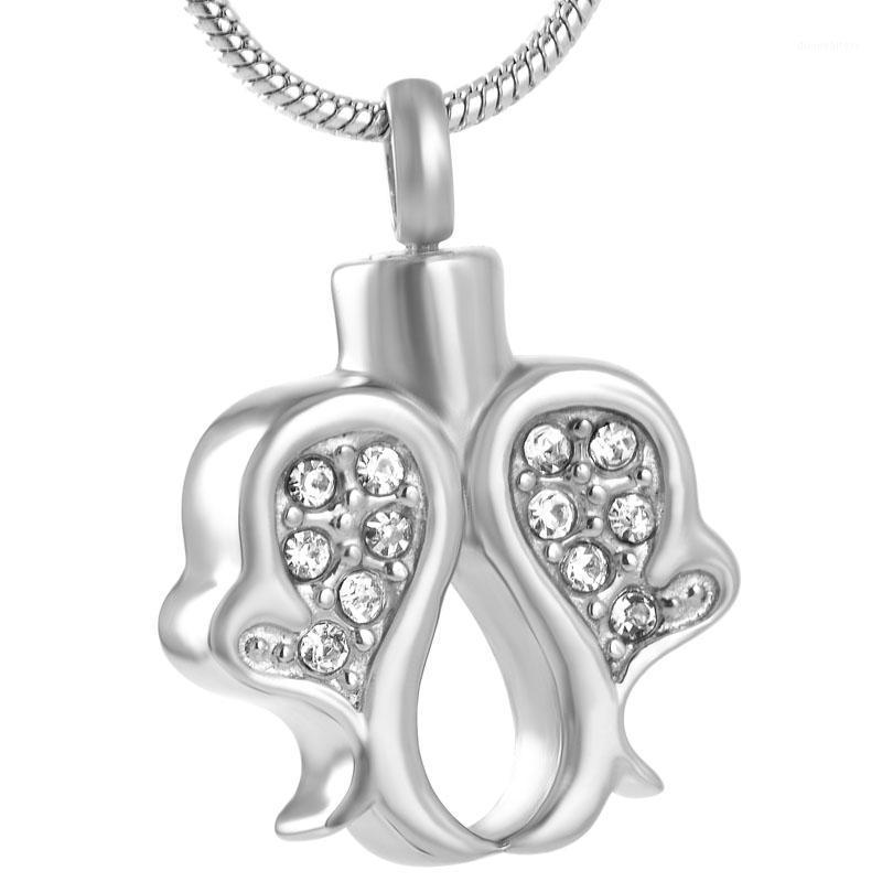 Inlay Crystal Double Dolphin Series Cremation Keepsake Necklace For Ashes Souvenir Pendant Gift Chains
Inlay Crystal Double Dolphin Series Cremation Keepsake Necklace For Ashes Souvenir Pendant Gift Chains