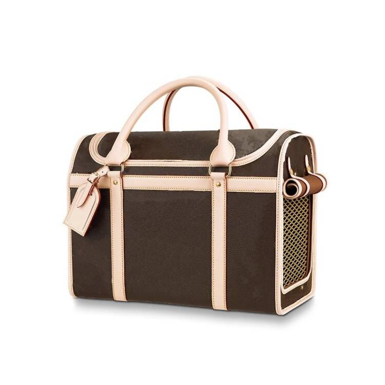 Monogram Canvas Pet Dog Bag Designers Handbags Breathable Mesh Window Zipper Duffel Bags Outdoors Totes, Black flower
Monogram Canvas Pet Dog Bag Designers Handbags Breathable Mesh Window Zipper Duffel Bags Outdoors Totes, Black flower