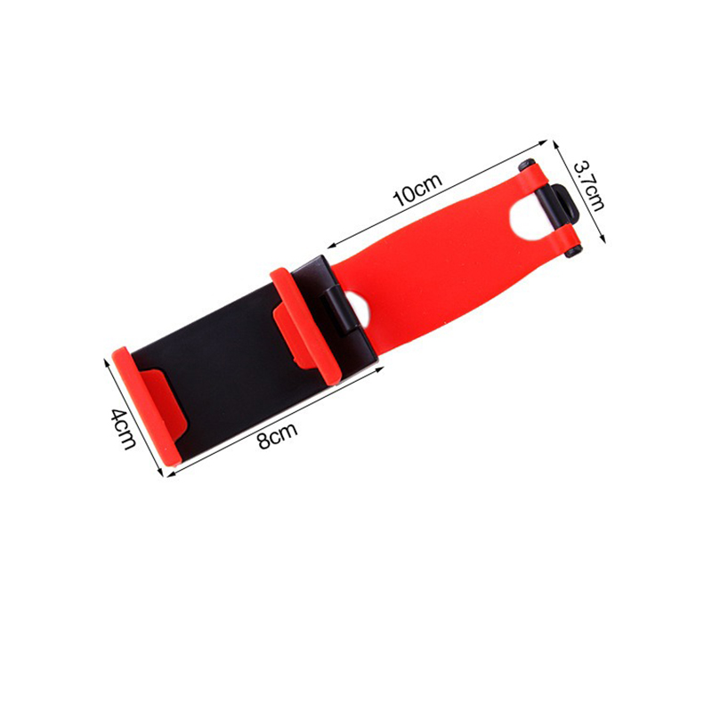 Universal Car Steering Wheel Cell phone Holder Clip Bike Mounts Stand Flexible cellphone mounts extend to 76mm7878829