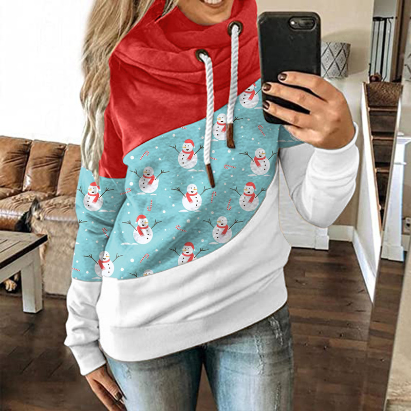 Ladies Sweatshirt Harajuku Hoodie Christmas Print Long Sleeve Casual Pullover Jacket Jacket, Black
Ladies Sweatshirt Harajuku Hoodie Christmas Print Long Sleeve Casual Pullover Jacket Jacket, Black