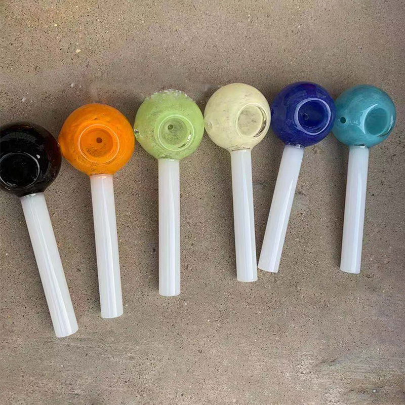 Wholesale 50g small smoking pipe Herb Tobacco Glass Spoon Pipe Colorful Hand Pipes for smoke
Wholesale 50g small smoking pipe Herb Tobacco Glass Spoon Pipe Colorful Hand Pipes for smoke