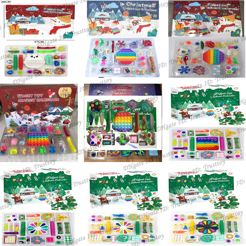 Christmas Halloween Advent Calendar Fidget Toys 24pcs Sets Gifts Dimple Decompression Toy Dropshipping Soft Squeeze Logical Reasoning Training Novelty Gift
Christmas Halloween Advent Calendar Fidget Toys 24pcs Sets Gifts Dimple Decompression Toy Dropshipping Soft Squeeze Logical Reasoning Training Novelty Gift