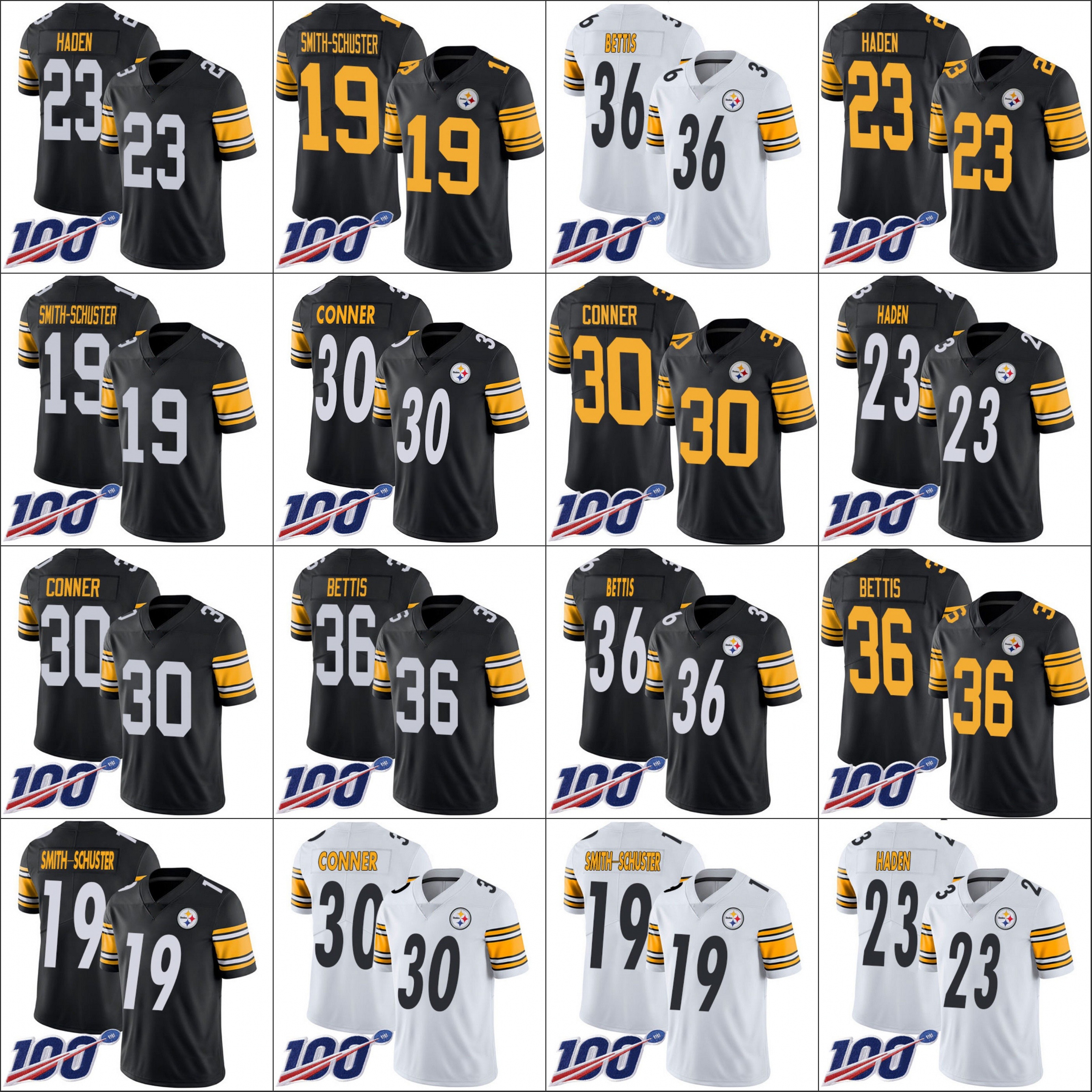 Jersey Pittsburgh''Steelers''Men #19 JuJu Smith-Schuster 23 Haden 30 James Conner 36 Jerome Bettis''NFL''Women Youth 100th Limited Jersey
Jersey Pittsburgh''Steelers''Men #19 JuJu Smith-Schuster 23 Haden 30 James Conner 36 Jerome Bettis''NFL''Women Youth 100th Limited Jersey