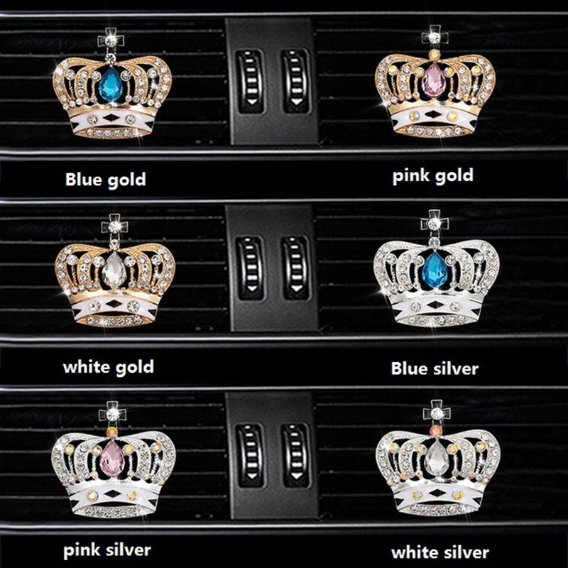 Interior Decorations Air Outlet Perfume Clip Crown Car Bling Conditioner Ornaments Accessories For Girls
Interior Decorations Air Outlet Perfume Clip Crown Car Bling Conditioner Ornaments Accessories For Girls
