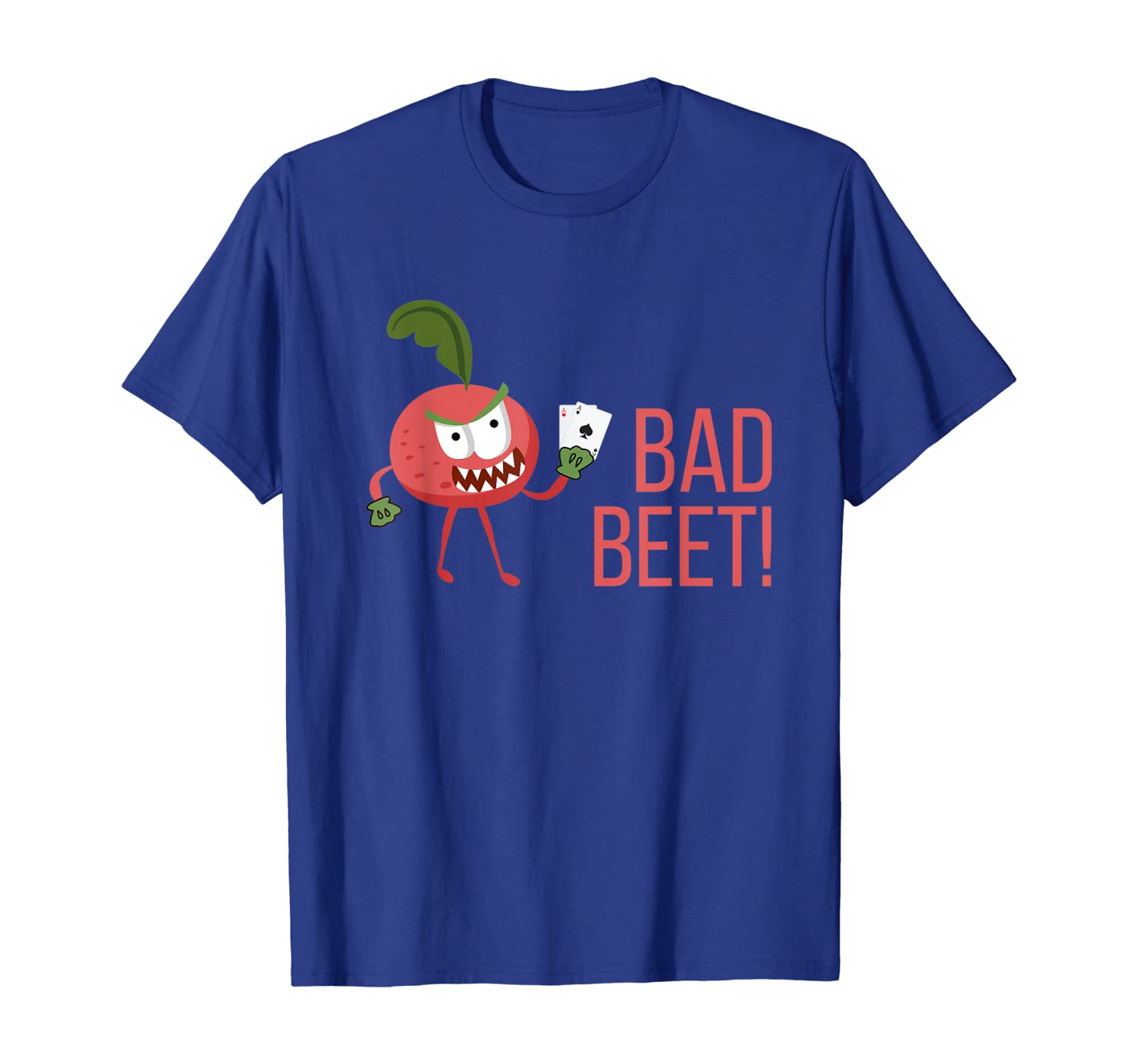 Funny Bad Beat Poker Pun T-shirt, White;black 
Funny Bad Beat Poker Pun T-shirt, White;black