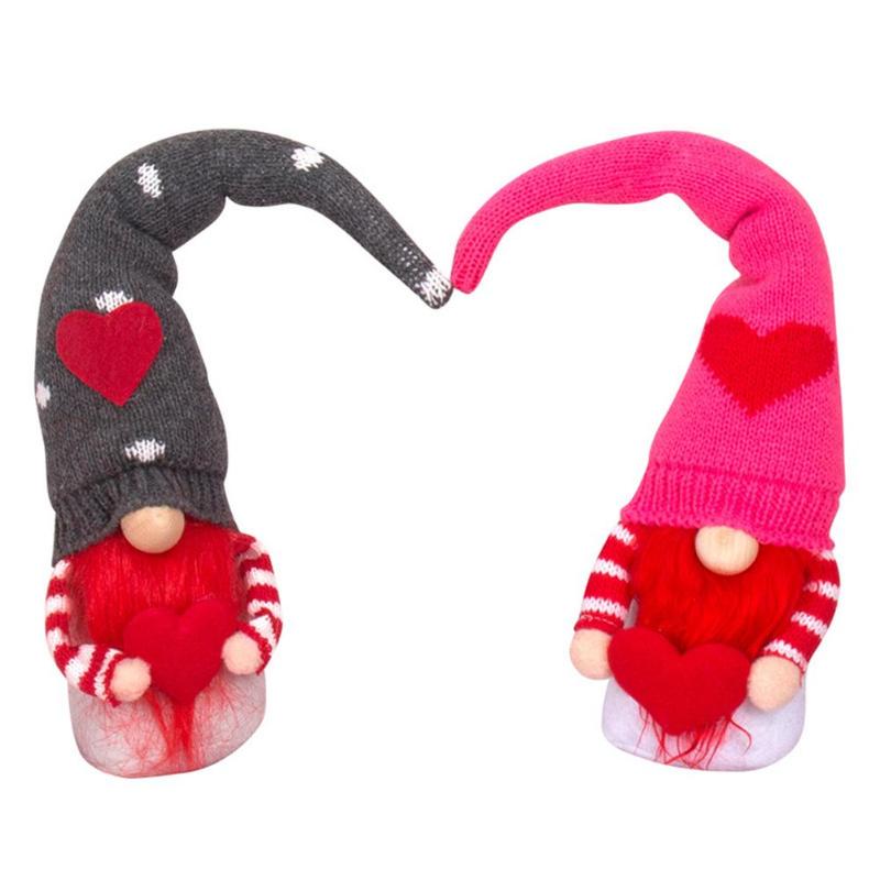 Christmas Decorations 2 PCS Valentines Day Gnome Plush - Mr And Mrs Swedish Gnomes Elf Tomte Doll For Valentine's Table Ornam
Christmas Decorations 2 PCS Valentines Day Gnome Plush - Mr And Mrs Swedish Gnomes Elf Tomte Doll For Valentine's Table Ornam