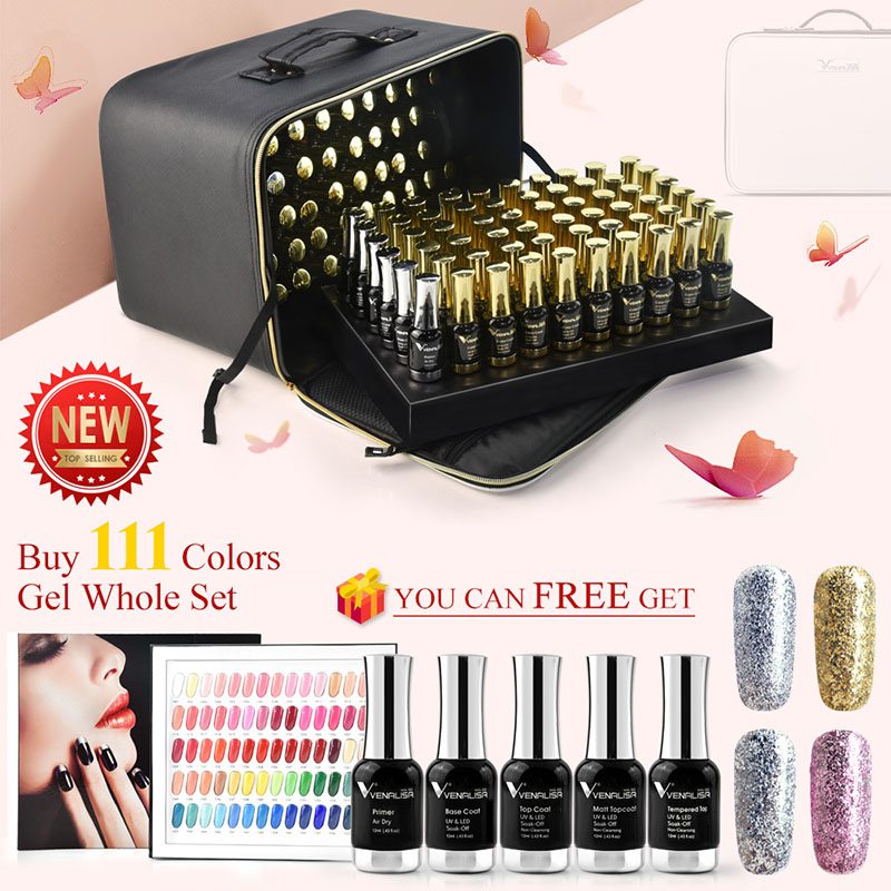 60751K VENALISA 120pcs Nail Gel Polish Kit 12ml Platinum Primer Base Matt Top Coat Set Included Ship Cost
60751K VENALISA 120pcs Nail Gel Polish Kit 12ml Platinum Primer Base Matt Top Coat Set Included Ship Cost