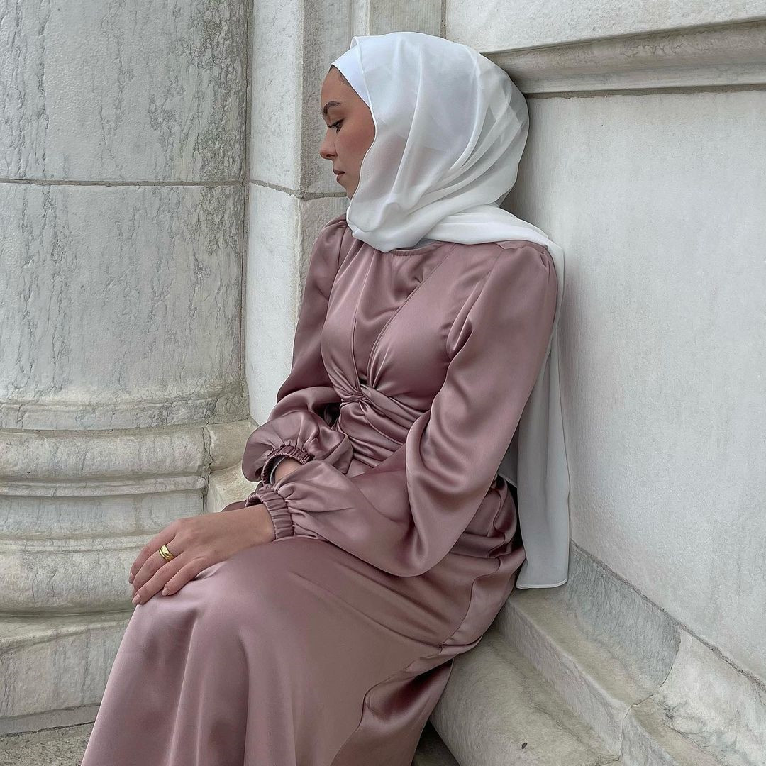 202Ethnic Islamic Clothing Turkey Muslim Hijab Dress Women Abaya Lace-up Splice Ramadan Kaftan Dresses Kimono Dubai Jubah Long Robe
202Ethnic Islamic Clothing Turkey Muslim Hijab Dress Women Abaya Lace-up Splice Ramadan Kaftan Dresses Kimono Dubai Jubah Long Robe