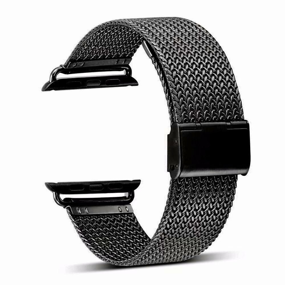 Milanese Loop For Apple Watch Bands 42mm 38mm 44mm Magnetic Buckle Stainless Steel Bracelet Band Strap For iWatch Series 7 6 5 4 3 2 1, Black;brown
Milanese Loop For Apple Watch Bands 42mm 38mm 44mm Magnetic Buckle Stainless Steel Bracelet Band Strap For iWatch Series 7 6 5 4 3 2 1, Black;brown