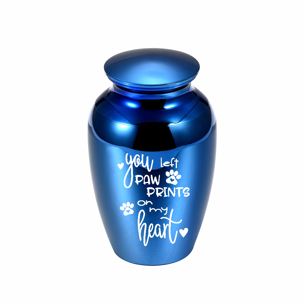 Cremation Aluminum Alloy Paw Love Jar Pendant Paw Ashes Keepsake Pet Memorial Mini Urn With Gift Velvet Bag
Cremation Aluminum Alloy Paw Love Jar Pendant Paw Ashes Keepsake Pet Memorial Mini Urn With Gift Velvet Bag