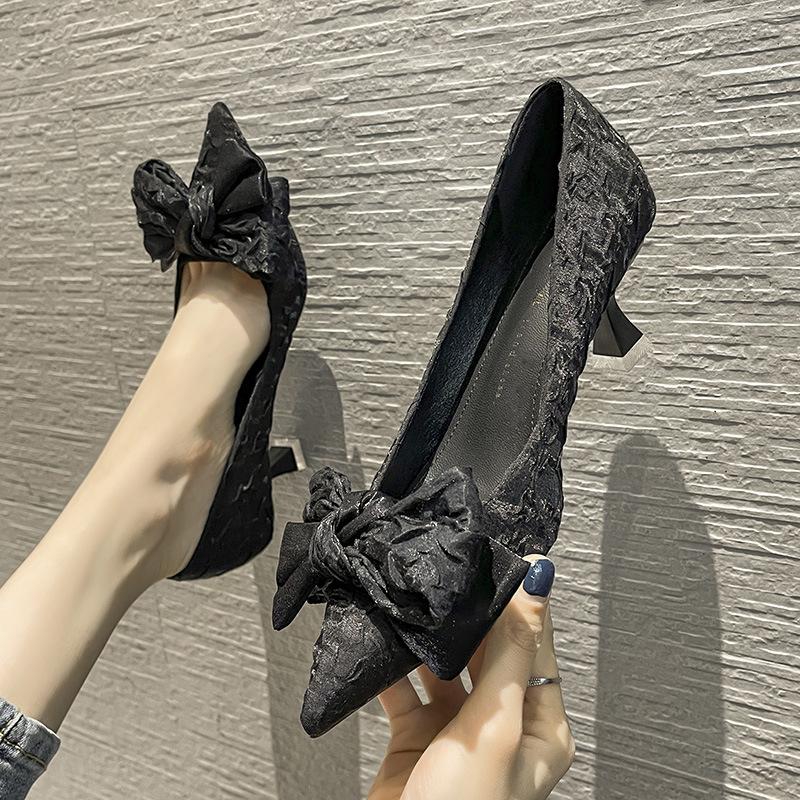 Dress Shoes Black Fine With 6 Cm2021 Vocational High Heels Pointed In The Spring And Autumn Period Single Woman, Beige
Dress Shoes Black Fine With 6 Cm2021 Vocational High Heels Pointed In The Spring And Autumn Period Single Woman, Beige